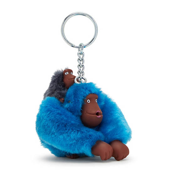 Kipling Mom And Baby Sven Monkey Keychain Accessoires Donkerblauw | België 1267TC